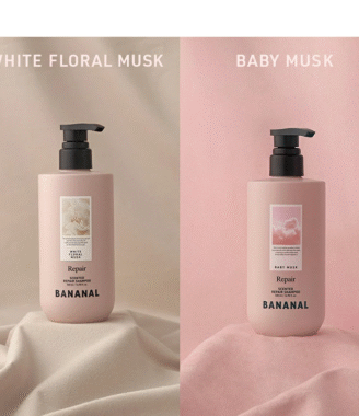 BANANAL リペア センテッドリペアシャンプー 500ml 2種【WHITE FLORAL MUSK / BABY MUSK